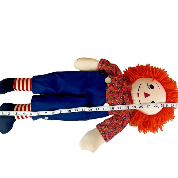 Vintage 27"Raggedy Andy Doll "I Love You" - Picture 2 of 10